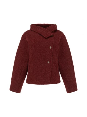 Foto van product faina Fleece jas donkerrood