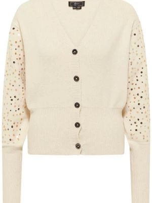 Foto van product faina Gebreid vest champagne