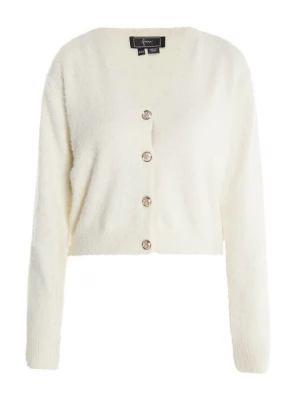 Foto van product faina Gebreid vest 'Dedica' wolwit