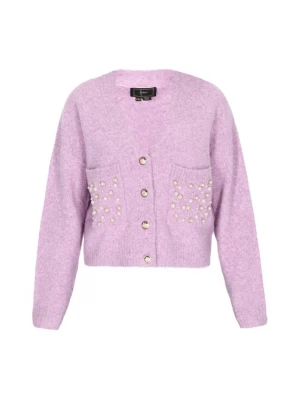 Foto van product faina Gebreid vest lila