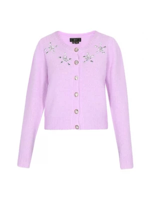 Foto van product faina Gebreid vest lila