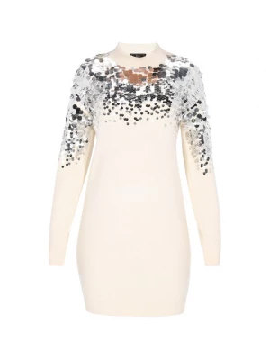Foto van product faina Gebreide jurk offwhite