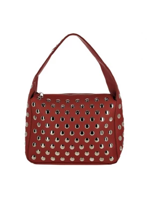 Foto van product faina Handtas cranberry / zilver