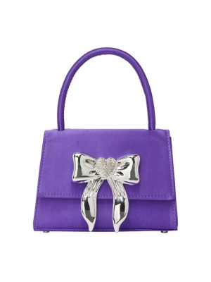 Foto van product NAEMI Handtas donkerlila / zilver