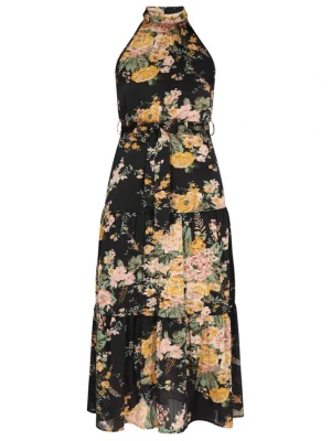 Foto van product faina Jurk beige / groen / zwart