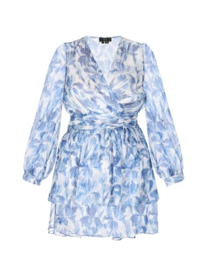 Foto van product faina Jurk blauw / wit