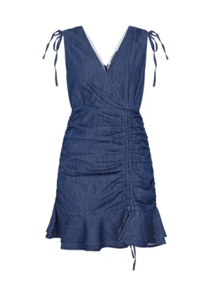 Foto van product faina Jurk 'Festive' donkerblauw