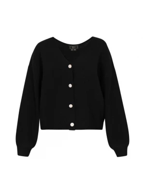 Foto van product faina Oversized vest 'Fashion Look' zwart / wit