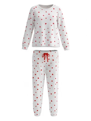 Foto van product faina Pyjama rood / wit