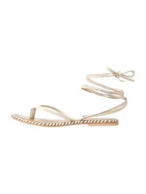 Foto van product faina Sandalen met riem crème / bruin