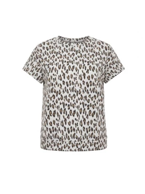 Foto van product faina Shirt grijs / wit