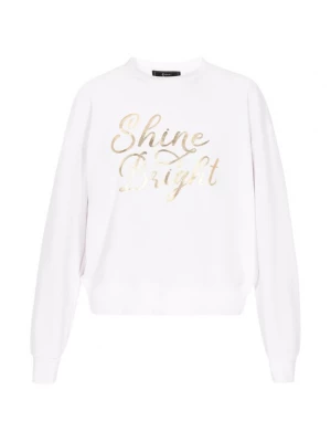 Foto van product faina Sweatshirt 'Fashion Look' goud / wit