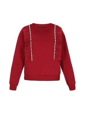 Foto van product faina Sweatshirt rood / parelwit