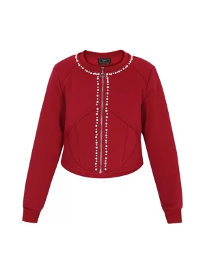 Foto van product faina Sweatvest bordeaux
