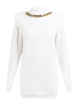 Foto van product faina Trui goud / wit