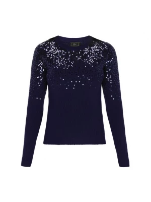 Foto van product faina Trui navy / wit