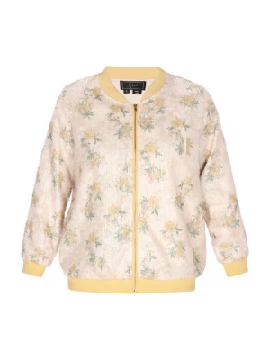 Foto van product faina Tussenjas 'Fashion Look' lichtgeel / lichtgroen / offwhite