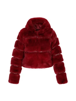 Foto van product faina Winterjas donkerrood