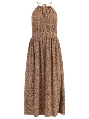Foto van product faina Zomerjurk camel / wit