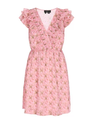 Foto van product faina Zomerjurk 'Fashion Look' donkerbeige / rosa / oudroze