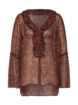 Foto van product Farina Opoku Blouse 'Samia' geel / groen / oranje / bordeaux