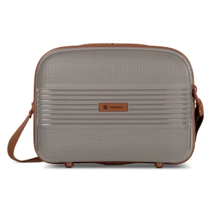 Foto van product Farmhood Toilettas 'Eco Edition' bruin / grijs