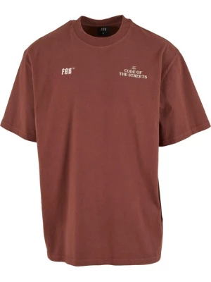 Foto van product Fast & Bright Shirt 'Code' kastanjebruin / lichtgrijs