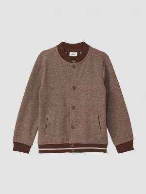 Foto van product Feestelijke sweatblouson met visgraatmotief s.Oliver bruin
