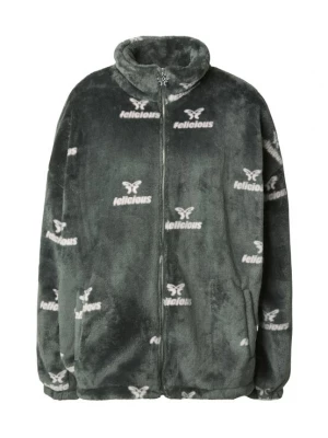 Foto van product Felicious Fleece jas kaki / wit