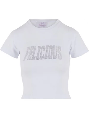 Foto van product Felicious Shirt zilver / wit