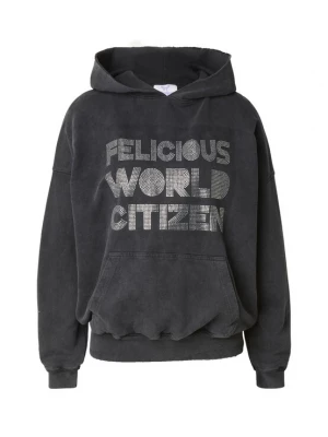 Foto van product Felicious Sweatshirt grijs gemêleerd / zwart