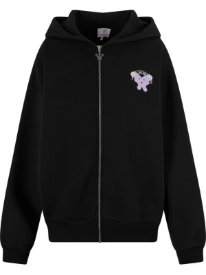 Foto van product Felicious Sweatvest 'Lucky Girl' sering / zwart / wit