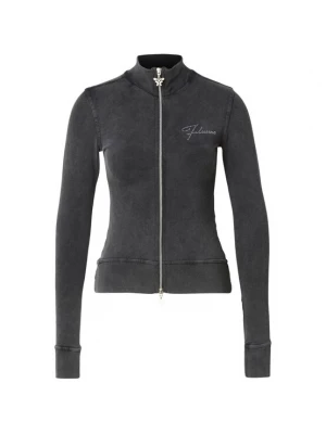 Foto van product Felicious Sweatvest zwart / zilver