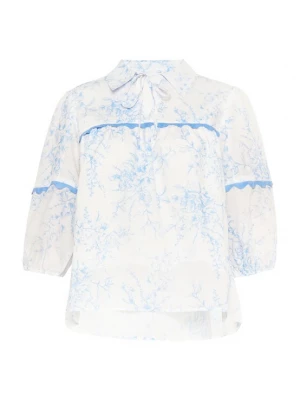 Foto van product FELIPA Blouse 'Fashion Look' blauw / wit