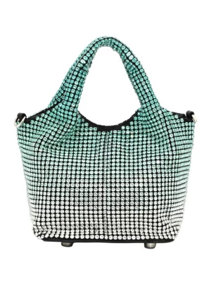 Foto van product FELIPA Handtas groen / zwart / zilver