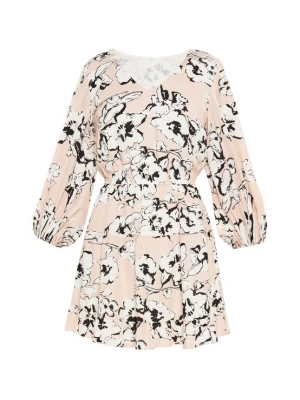 Foto van product FELIPA Jurk 'Spring Summer' beige / zwart / wit