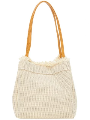 Foto van product Usha Handtas lichtbeige / goudgeel