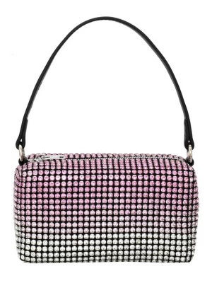 Foto van product FELIPA Schoudertas rosa / zwart / zilver