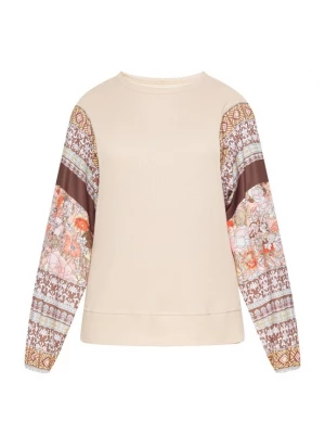 Foto van product FELIPA Shirt 'Fashion Look' beige / donkerbruin / geel / wit