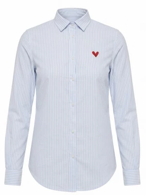 Foto van product Felix Hardy Blouse lichtblauw / wit