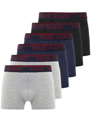 Foto van product Felix Hardy Boxershorts donkerblauw / grijs gemêleerd / zwart