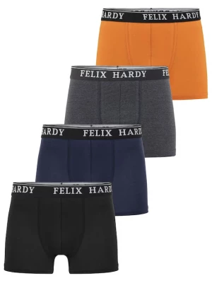 Foto van product Felix Hardy Boxershorts grijs / oranje / zwart