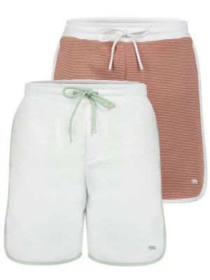 Foto van product Felix Hardy Broek lichtbeige / roestrood / wit