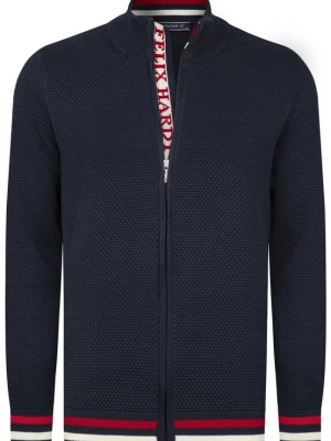 Foto van product Felix Hardy Gebreid vest navy / rood / wit