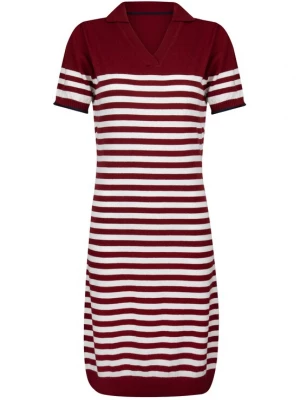 Foto van product Felix Hardy Gebreide jurk bordeaux