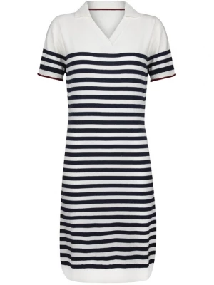 Foto van product Felix Hardy Gebreide jurk marine / wit