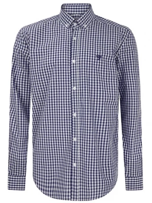 Foto van product Felix Hardy Overhemd navy / wit