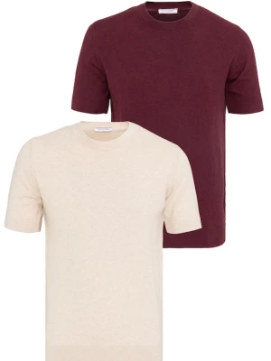 Foto van product Felix Hardy Shirt lichtbeige / bordeaux