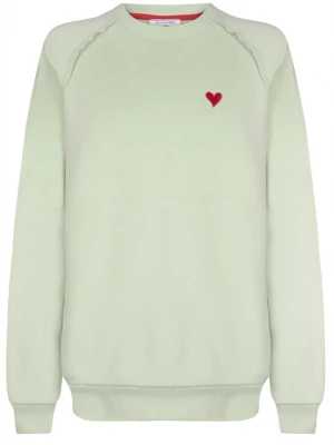 Foto van product Felix Hardy Sweatshirt pastelgroen / rood