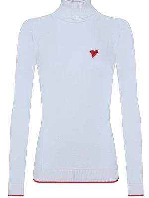 Foto van product Felix Hardy Trui duifblauw / rood